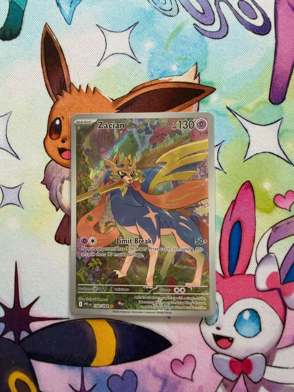 Pokémon Carte collezionabili: Pokemon Zacian 100/094 PFL – Usato da Grindelwald venduto da TSG-G-Town