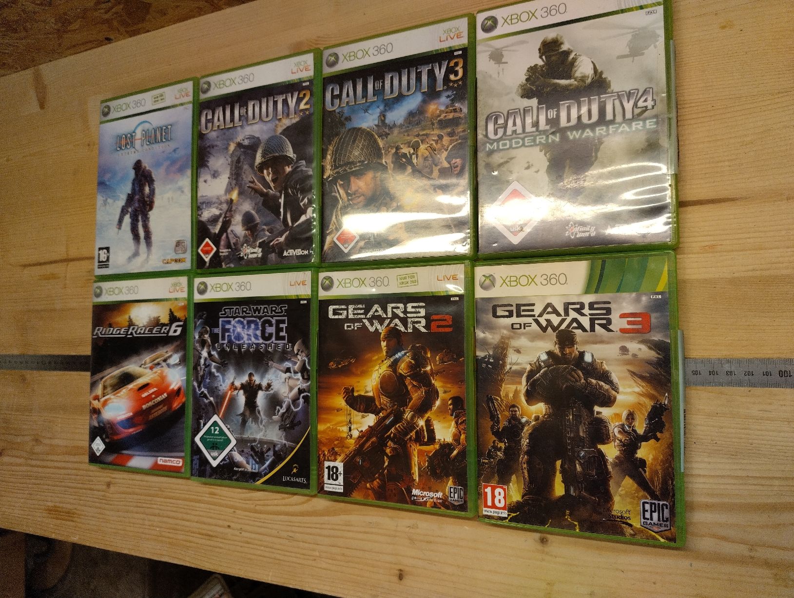 Microsoft Console: Microsoft Xbox 360 Konsole mit Controller und 28 Spielen – Usato da Buchackern venduto da flubua 3