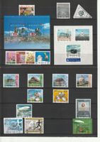 Jahresserie 2004 mit ET-Halbmondstempeln, Postpreis 54.65