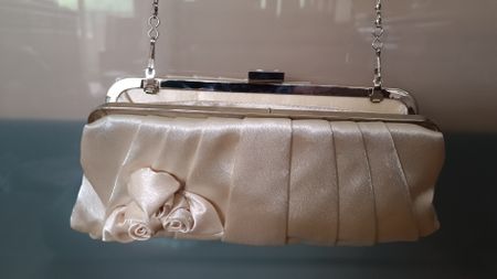Elegante Picard Abendtasche, Clutch in Creme - Top Zustand!