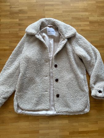 Samsøe Samsøe Jacke Aylin Teddy beige Grösse S - wie neu