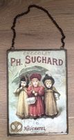 Liebliches SUCHARD Nostalgie-Bild 13x18cm hinter Glas