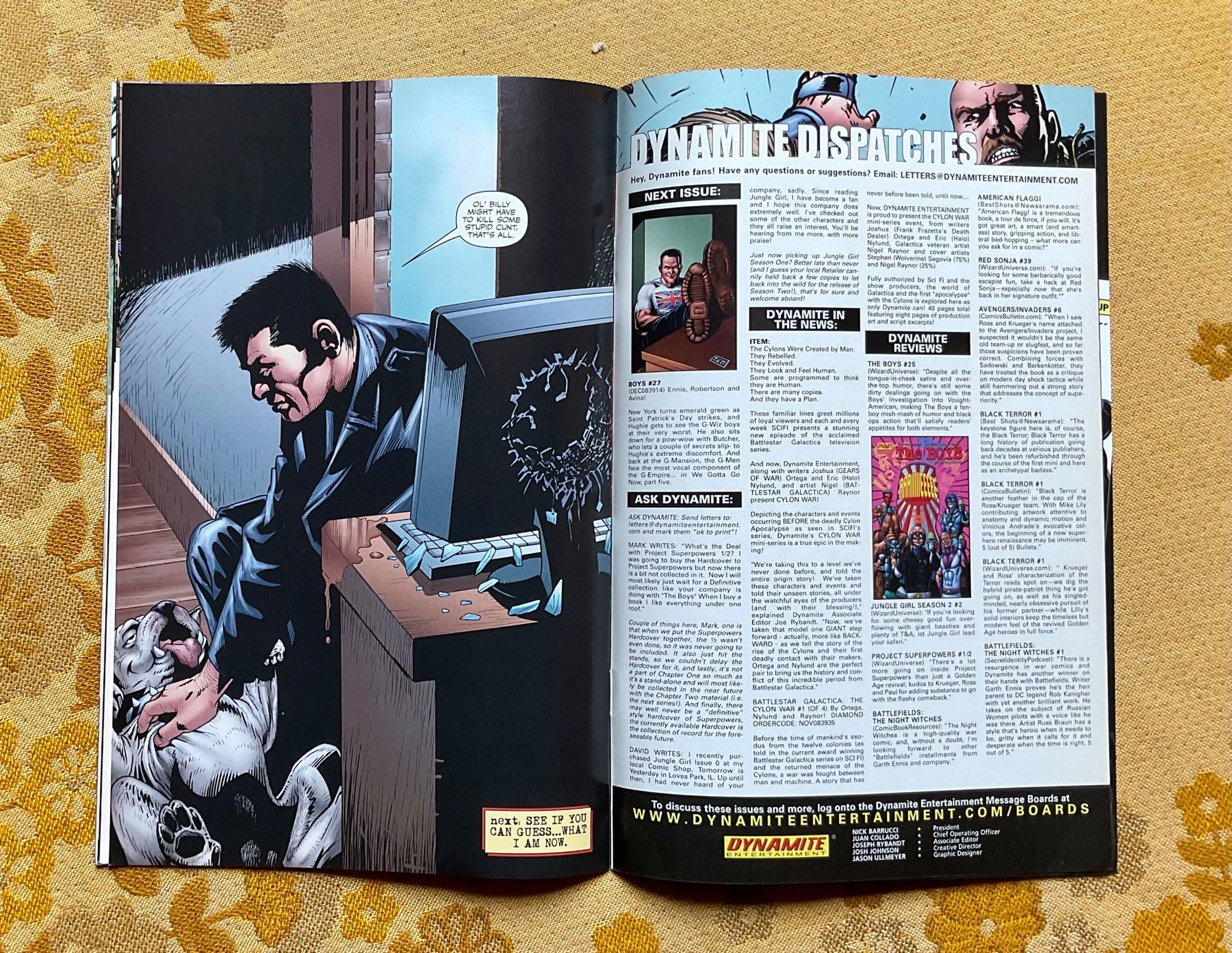 Fumetti: The Boys Heft von 2008 ENGLISCH – Usato da Endingen venduto da nathan05 7