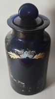 Antikes Biedermeier Apothekergefäß Kobaltblau Glas 21cm