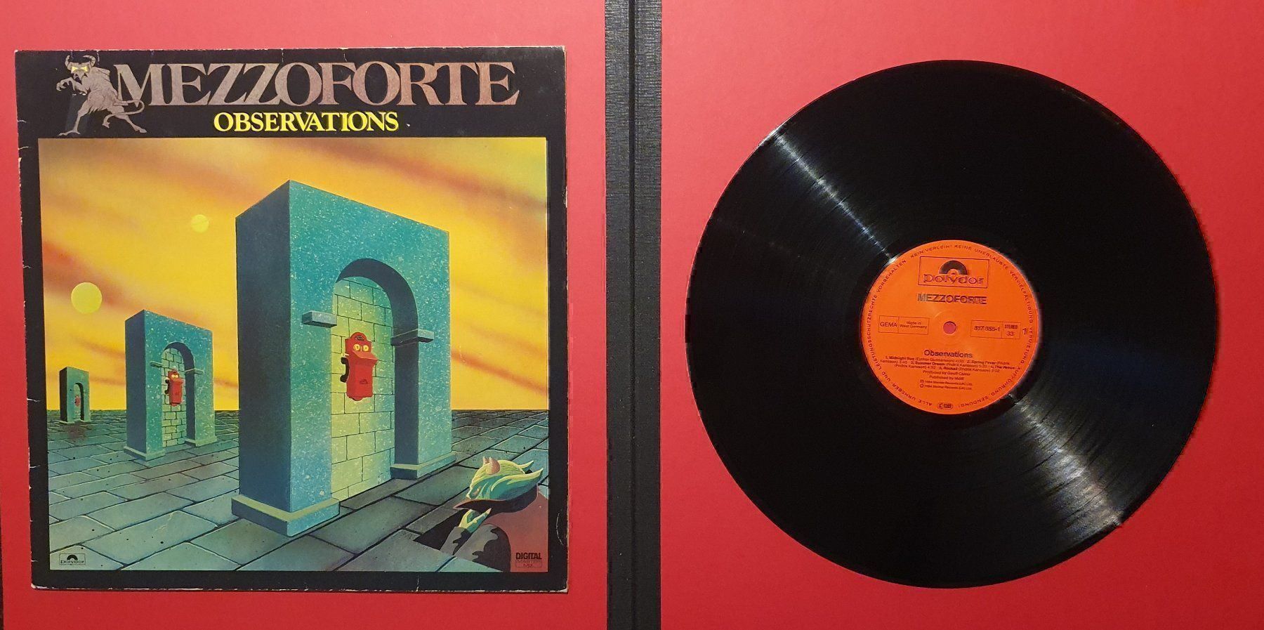 Dischi in vinile: Schallplatte (LP) Mezzoforte - Observations – Usato da Illnau venduto da BoFrost 1