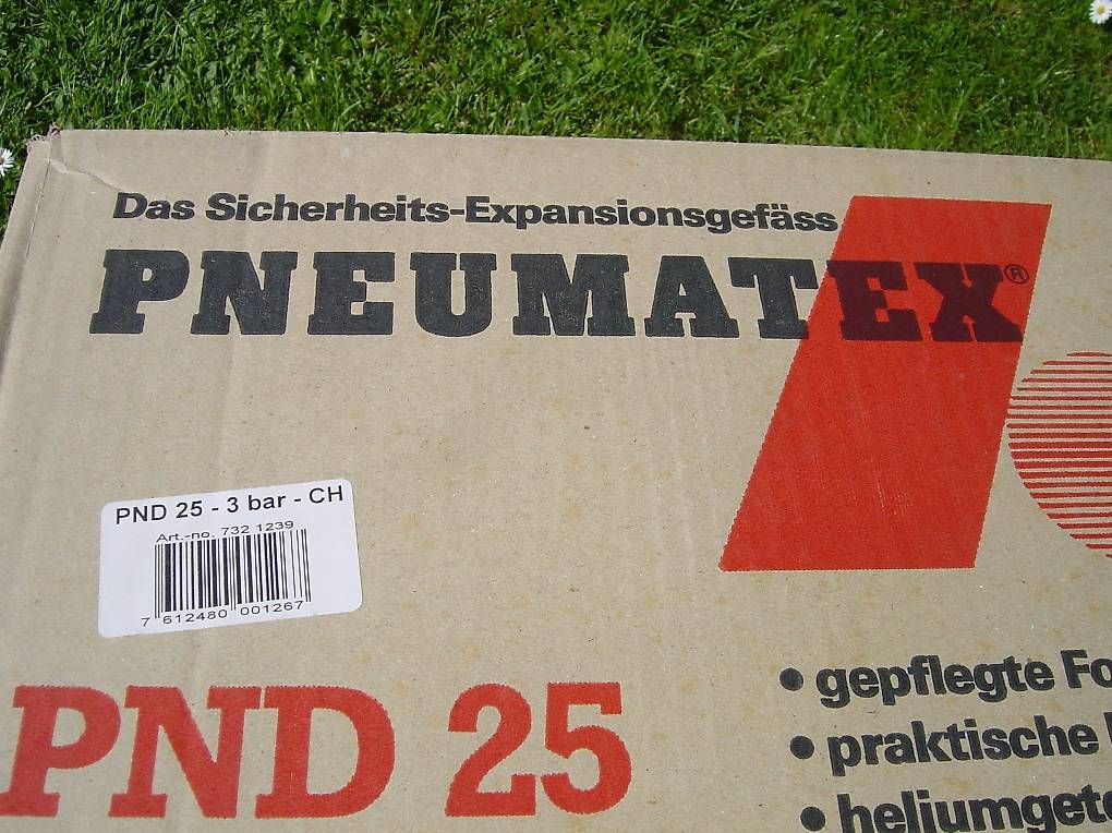 Radiatori: Pneumatex Expansionsgefäss – Nuovo e nell'imballaggio originale da Zürich venduto da capo-capo 2