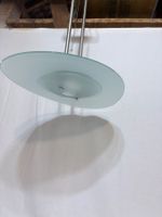 Pendelleuchte Glas matt Metall höhenverstellbar gebraucht