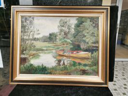 HUILE SUR TOILE SIGNÉE
