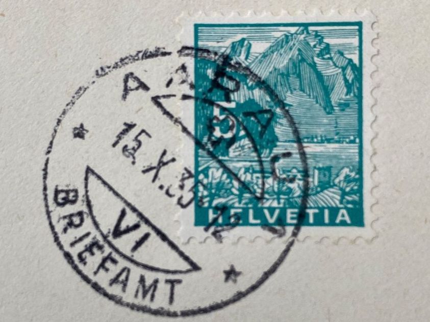 Buste & buste per spedizione: Briefmarken / Beleg / Flaggenstempel – Usato da Zollikofen venduto da Paul-42 1