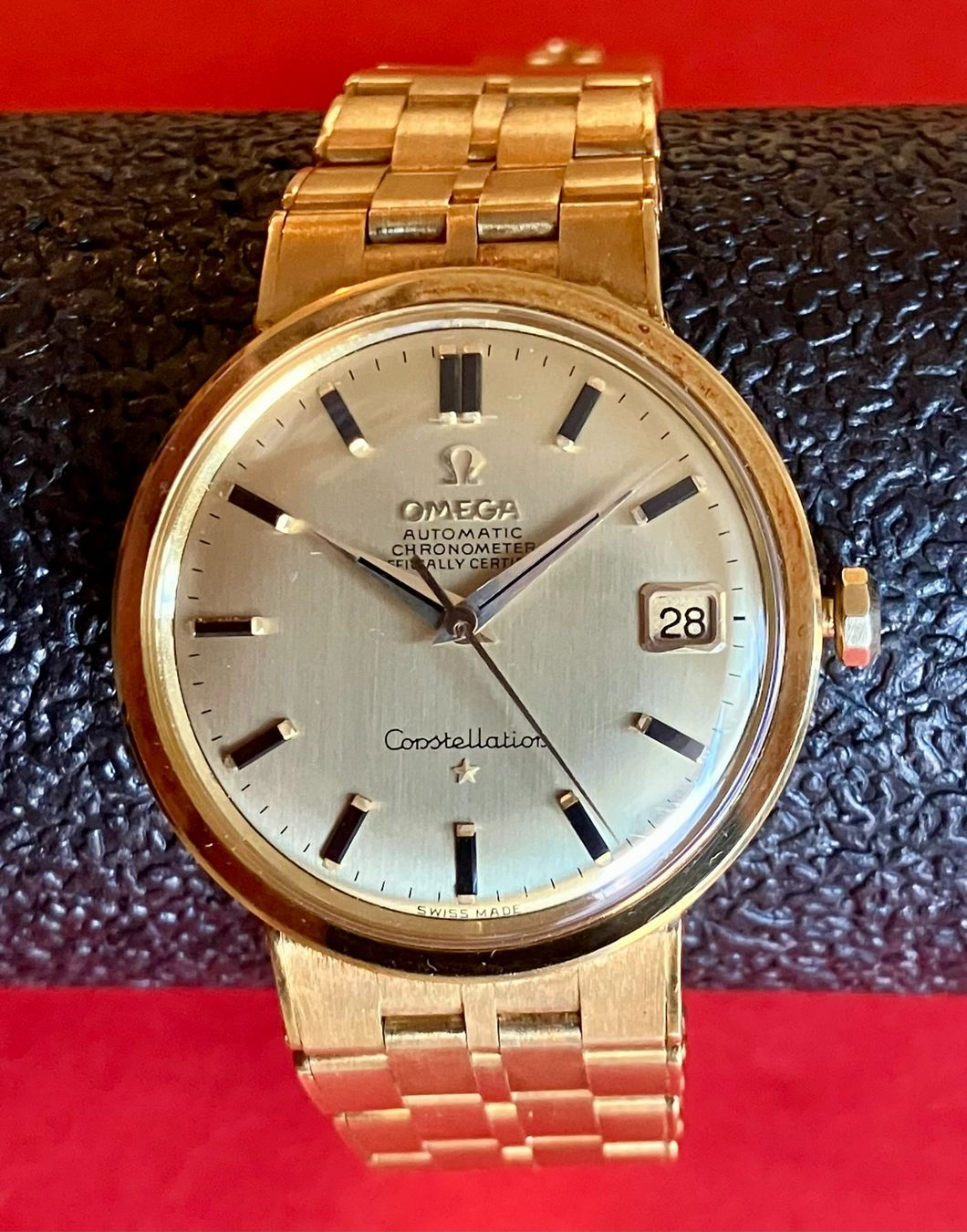 Omega Orologi: Omega Constellation Gold 18 kt. – Usato da Reinach BL venduto da dchus