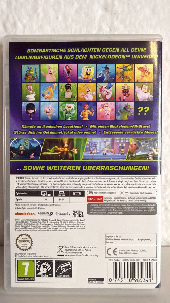 Nintendo Giochi: Nintendo Switch Nickelodeon All-Star Brawl game – Usato da Ehrendingen venduto da bubulence 1