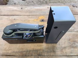 Feldtelefon AWZ T.Tf.-53 schwarz guter Zustand