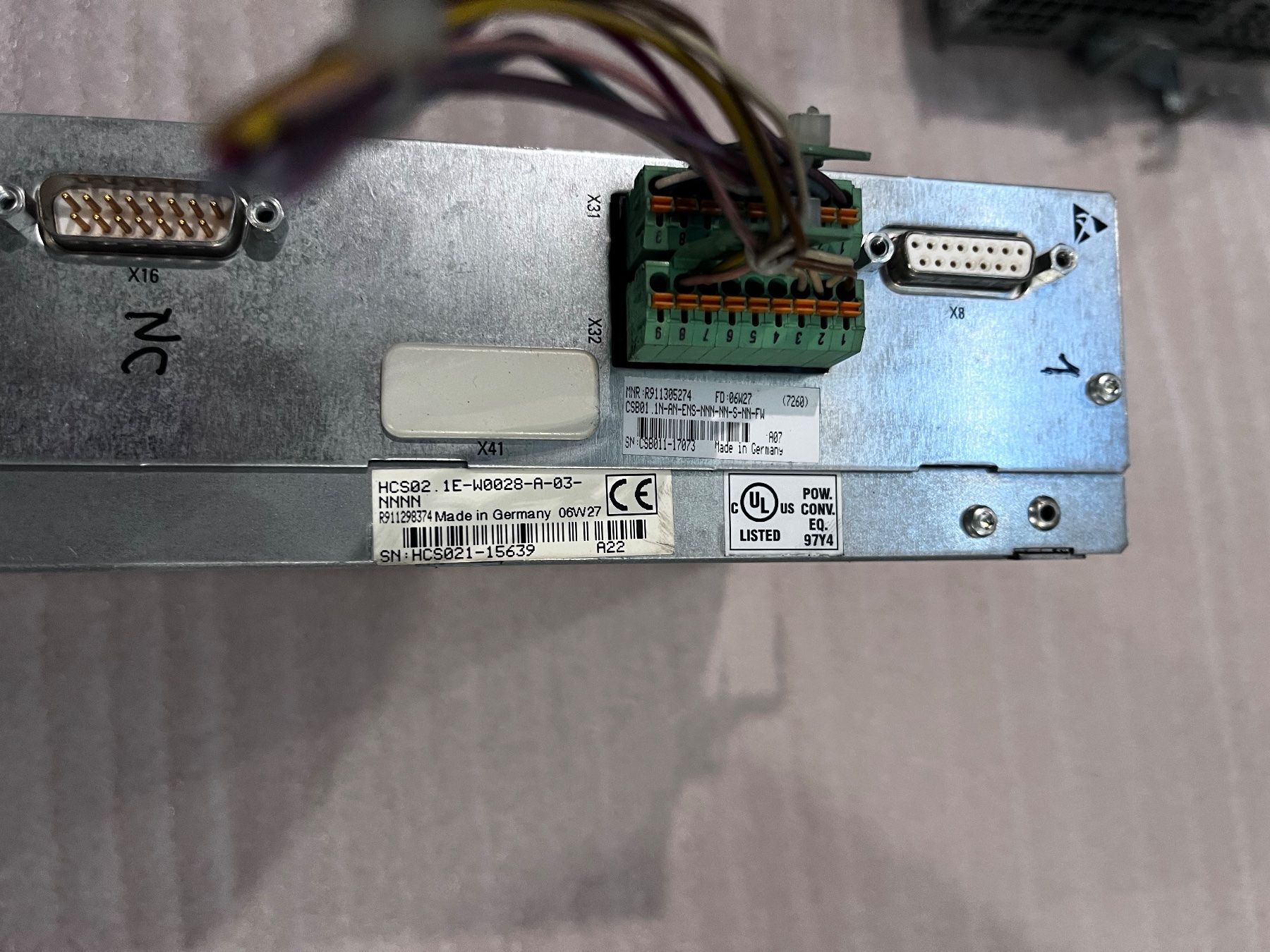 Bosch Elektronikbauteile: Bosch Rexroth IndraDrive HCS02 Kompaktumrichter – Gebraucht aus Horn von JoeyJacomet 4