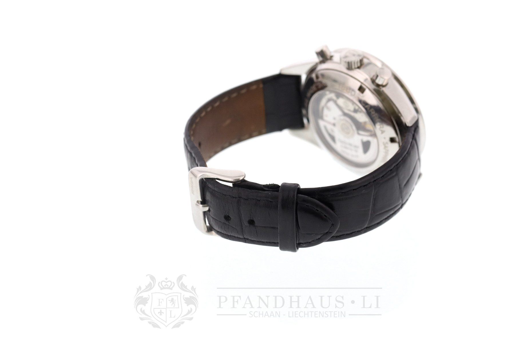 Tag Heuer Orologi: TAG Heuer Carrera Automatic Chronograph Calibre 17 – Difettoso da Schaan venduto da Pfandhaus-LI 6