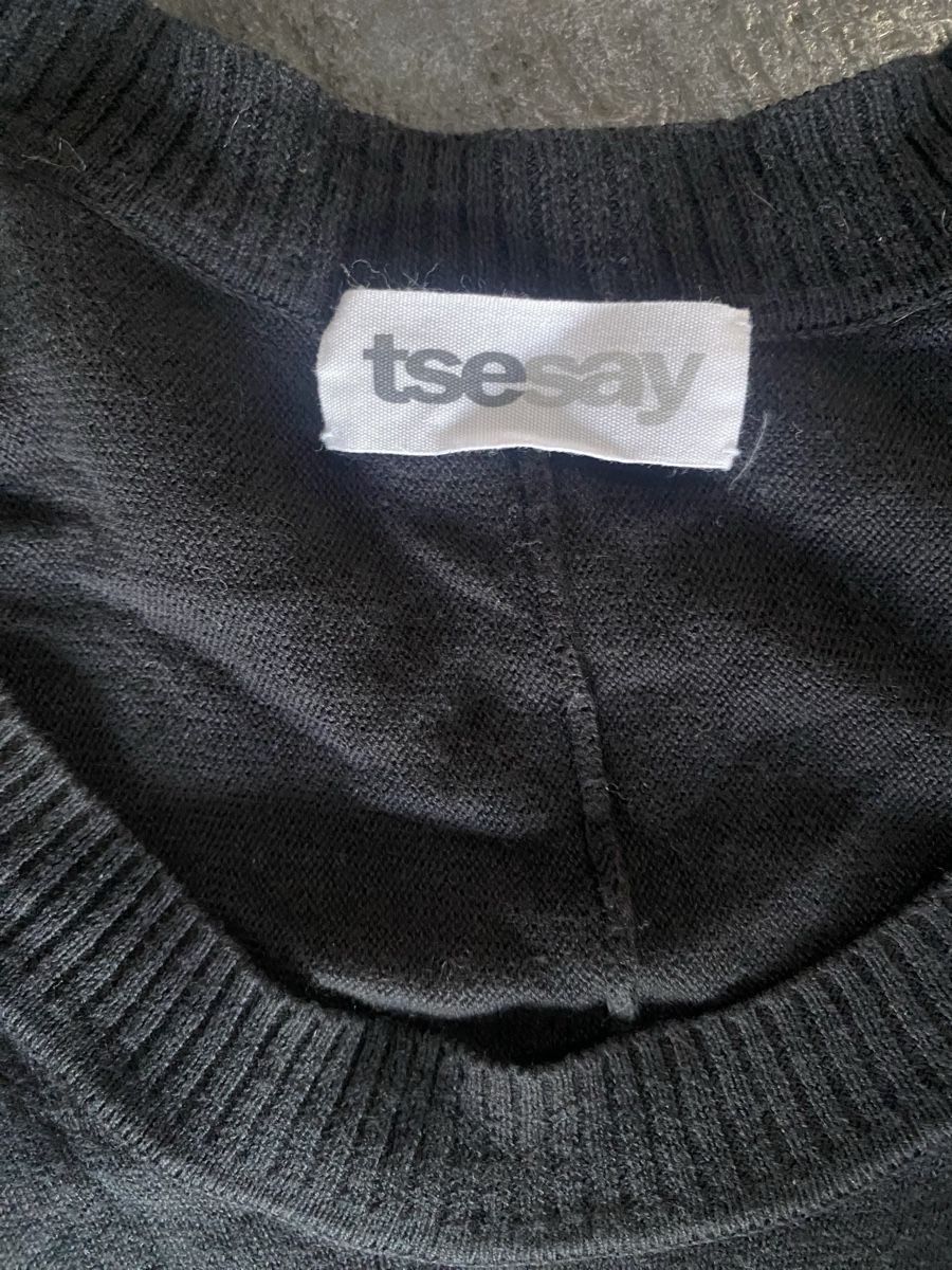 T-shirt: Schwarzer Baumwollpullover, Grösse S, Top Zustand! – Usato da Chur venduto da simhofstr 2