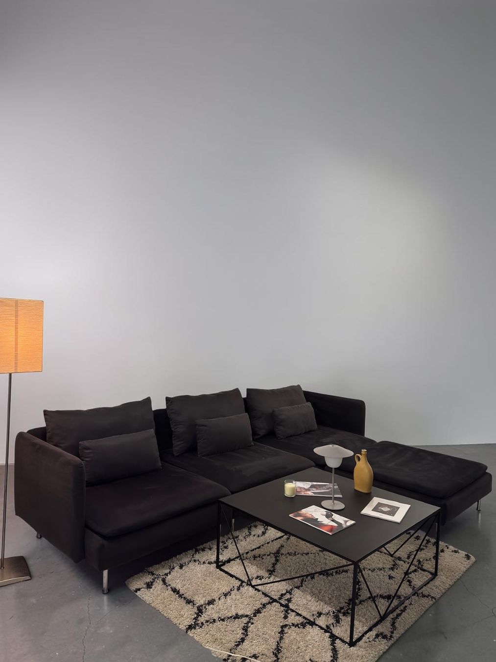 Divani: Modular Ecksofa Gratis Lieferung Schwarz – Nuovo (secondo la descrizione) da Fehraltorf venduto da Sofalab.swiss 6