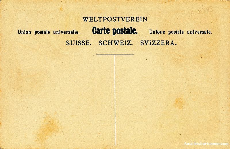 Cartoline postali: Briefmarken - Litho + c1905 – Usato da Emmenbrücke venduto da teestube 1