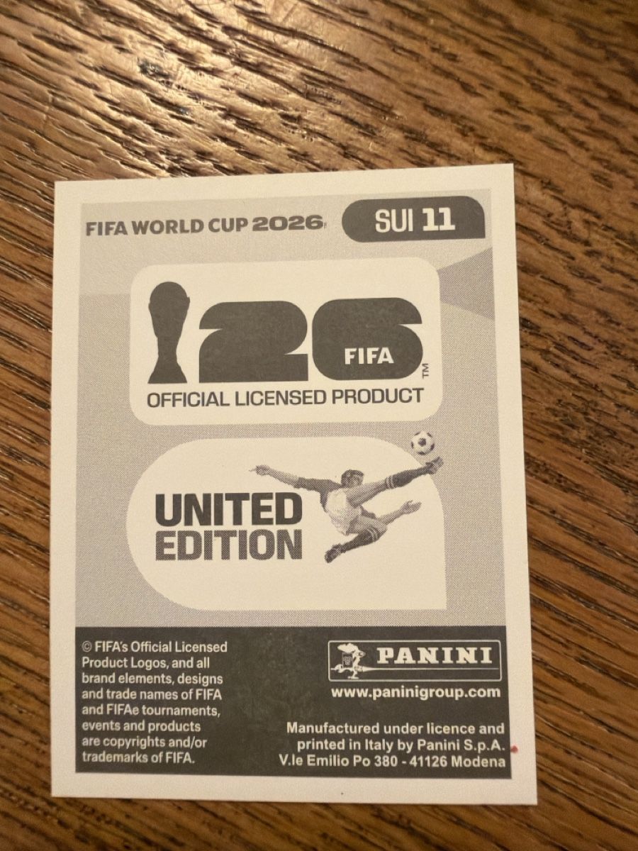 Panini Sammelbilder & Trading cards: Panini WM 2026 Freuler Remo - SUI 11 – Neu (gemäss Beschreibung) aus Urdorf von Barong 1