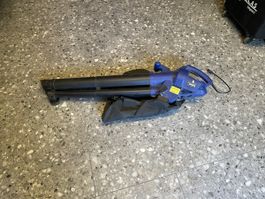 Laubbläser 2800W blau mit Auffangsack gebraucht
