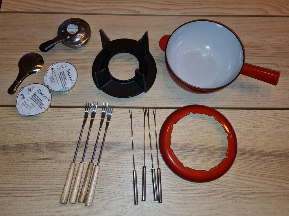 ZWILLING Fondue Set 20cm Gusseisen Kaufen auf Ricardo