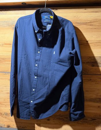 Ralph Lauren Hemd, Neu/ungetragen, Naviblau, Gr. XXL