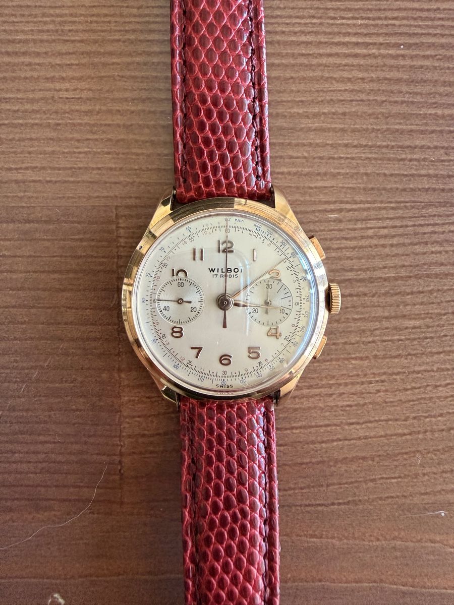 Orologi: Montre chrono Wilboi révisée  – Usato da Prangins venduto da SIM00N