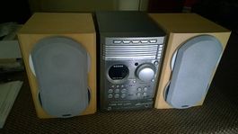 Philips Musikanlage mit CD Wechsler