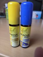Bach Rescue Spray und Night Spray je 20ml neu