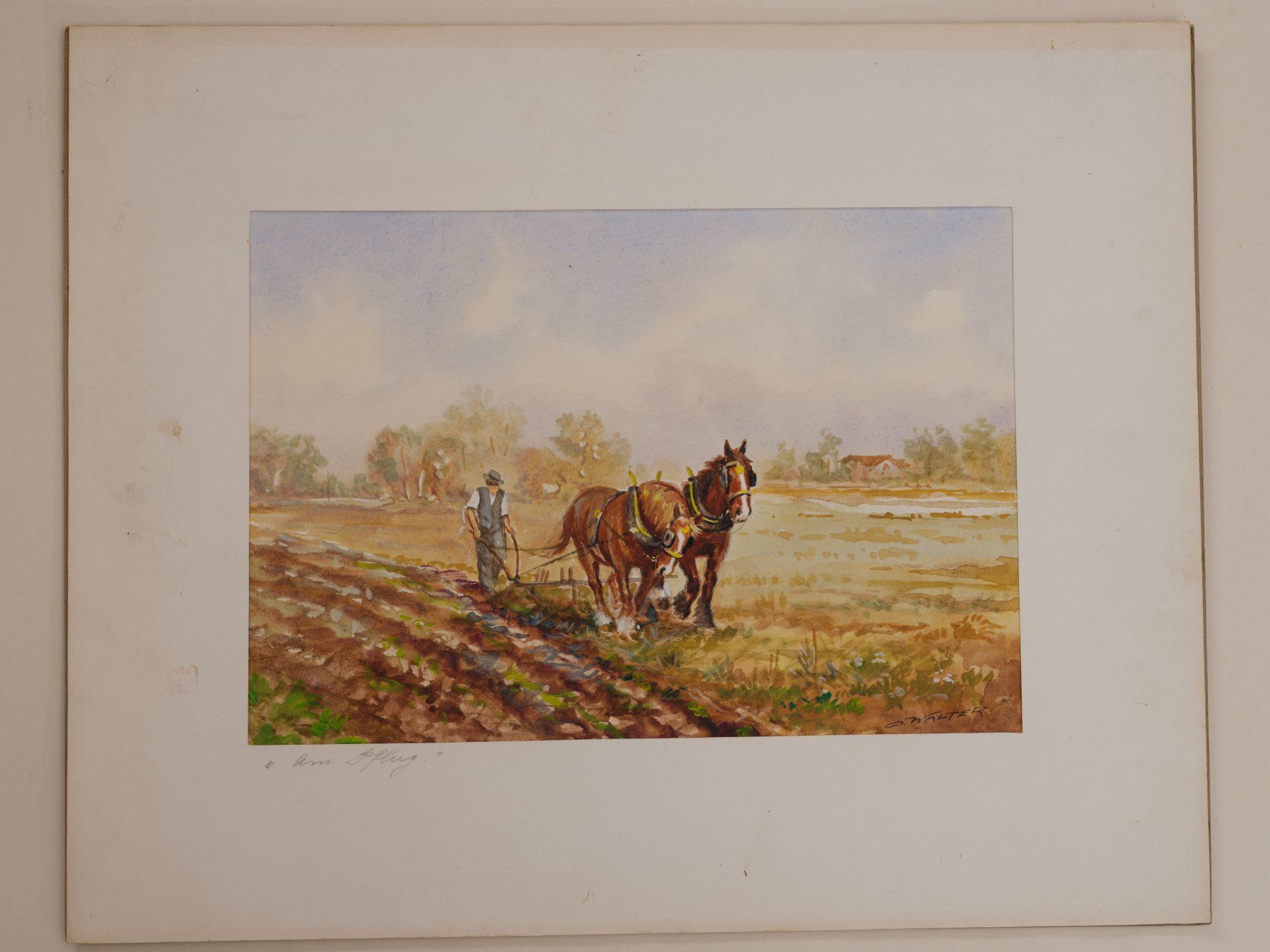 Gemälde: O. Walter - 4 Aquarelle (enbloc) – Gebraucht aus Zürich von 000rk 2