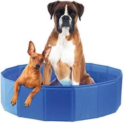 Schwimmbad: Hundepool 80 cm / Planschbecken – Neu und originalverpackt aus Wimmis von Soccerfanshop 1