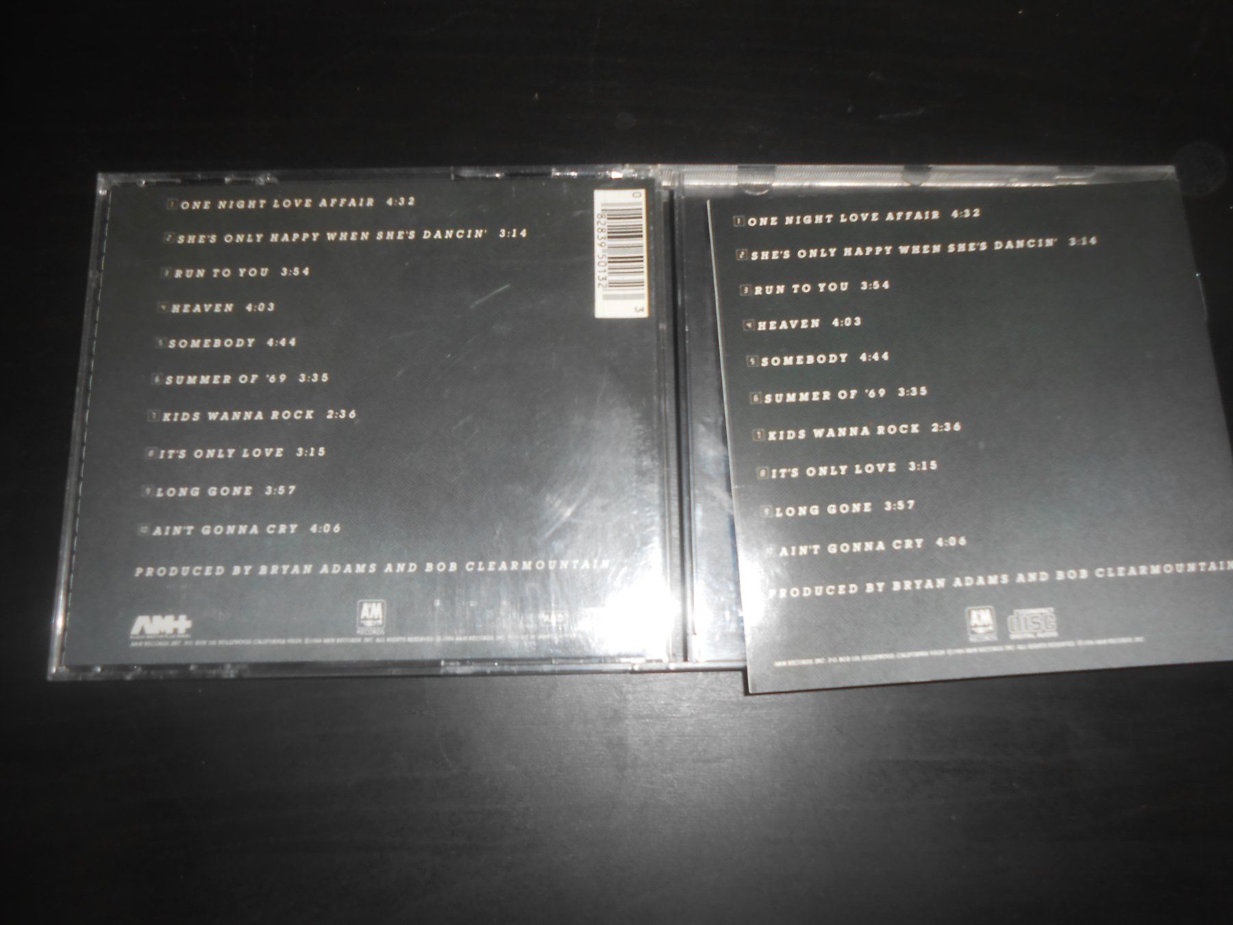 CD: Bryan Adams – Reckless / 1984 – Usato da Aarberg venduto da witchhunter01 1