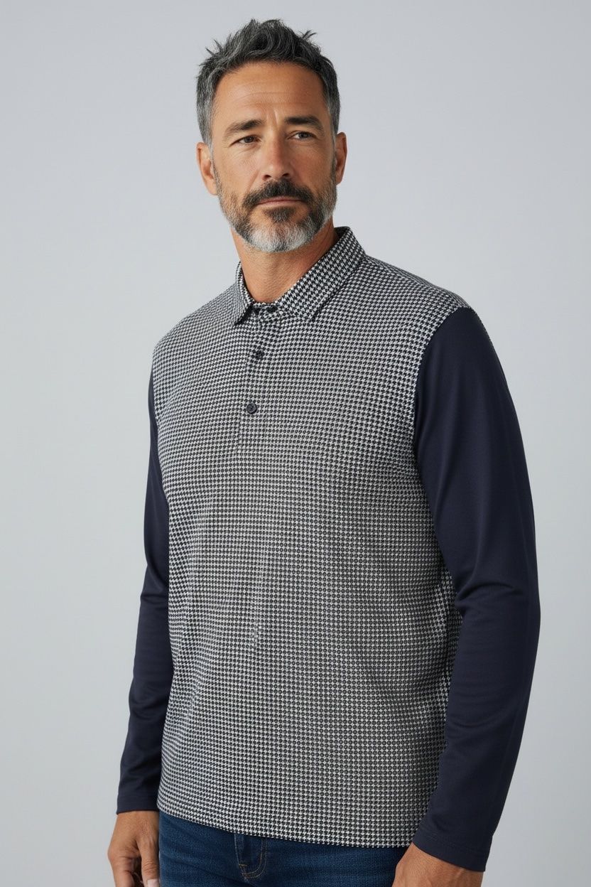 Cos Polo-Shirts: COS Polo Langarm marine Gr. M – Gebraucht aus Binningen von Designerlabels