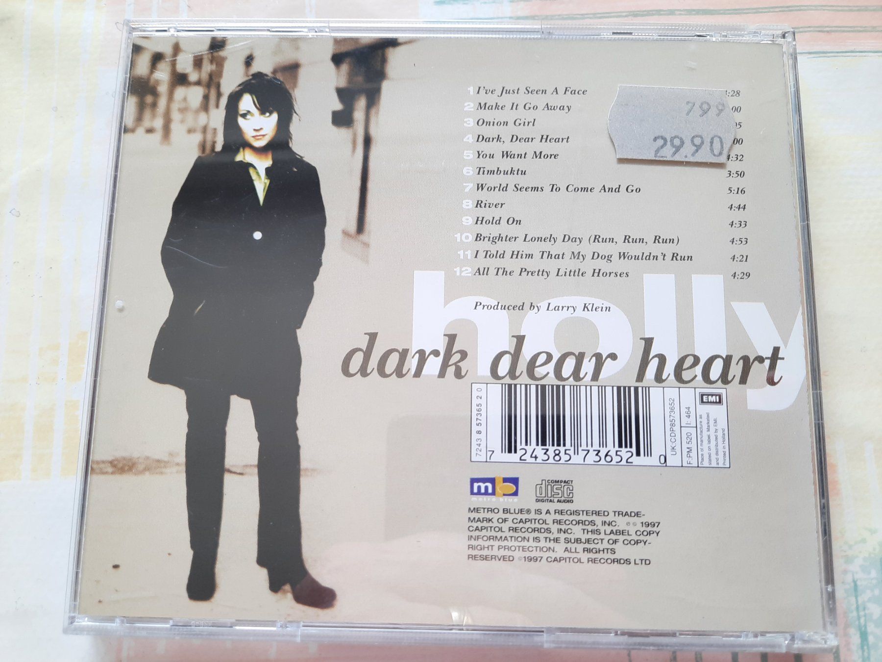 CD: CD Holly Cole - Dark dear heart – Usato da Pully venduto da bro_n52j 1