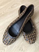 Timberland Leder Ballerina, braun / cognac, Gr. 37