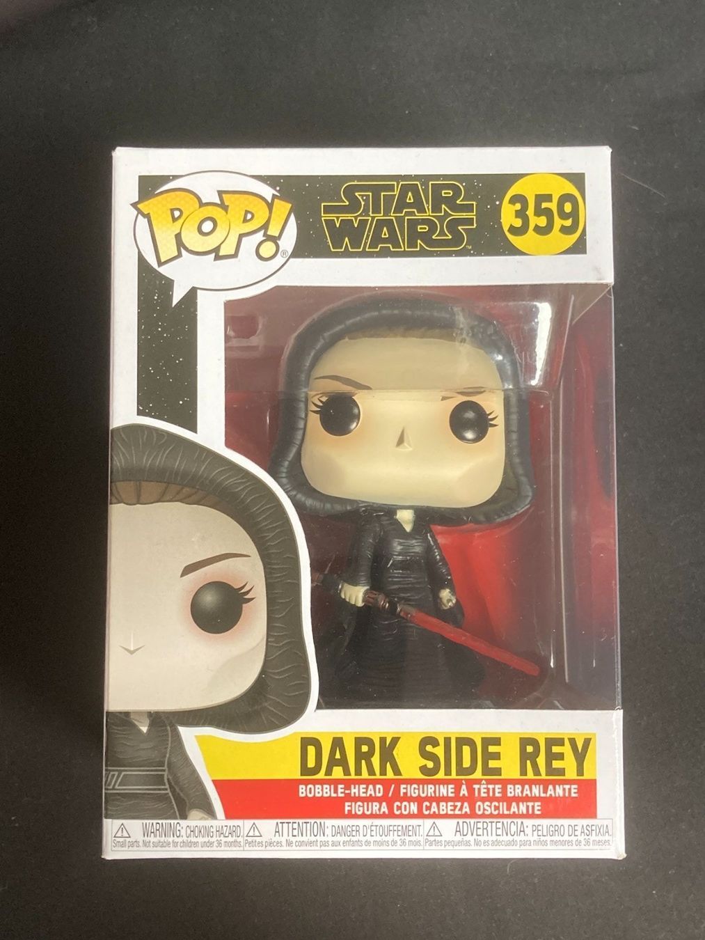 Funko Statuette: FUNKO POP - Star Wars - Dark Side Rey – Nuovo e nell'imballaggio originale da Bassecourt venduto da CALUMET-X