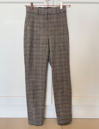Pantalon classique femme à carreaux H&M – Taille 34