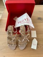 VALENTINO GARAVANI Sandalen Rockstud 65 aus Leder, Gr.41