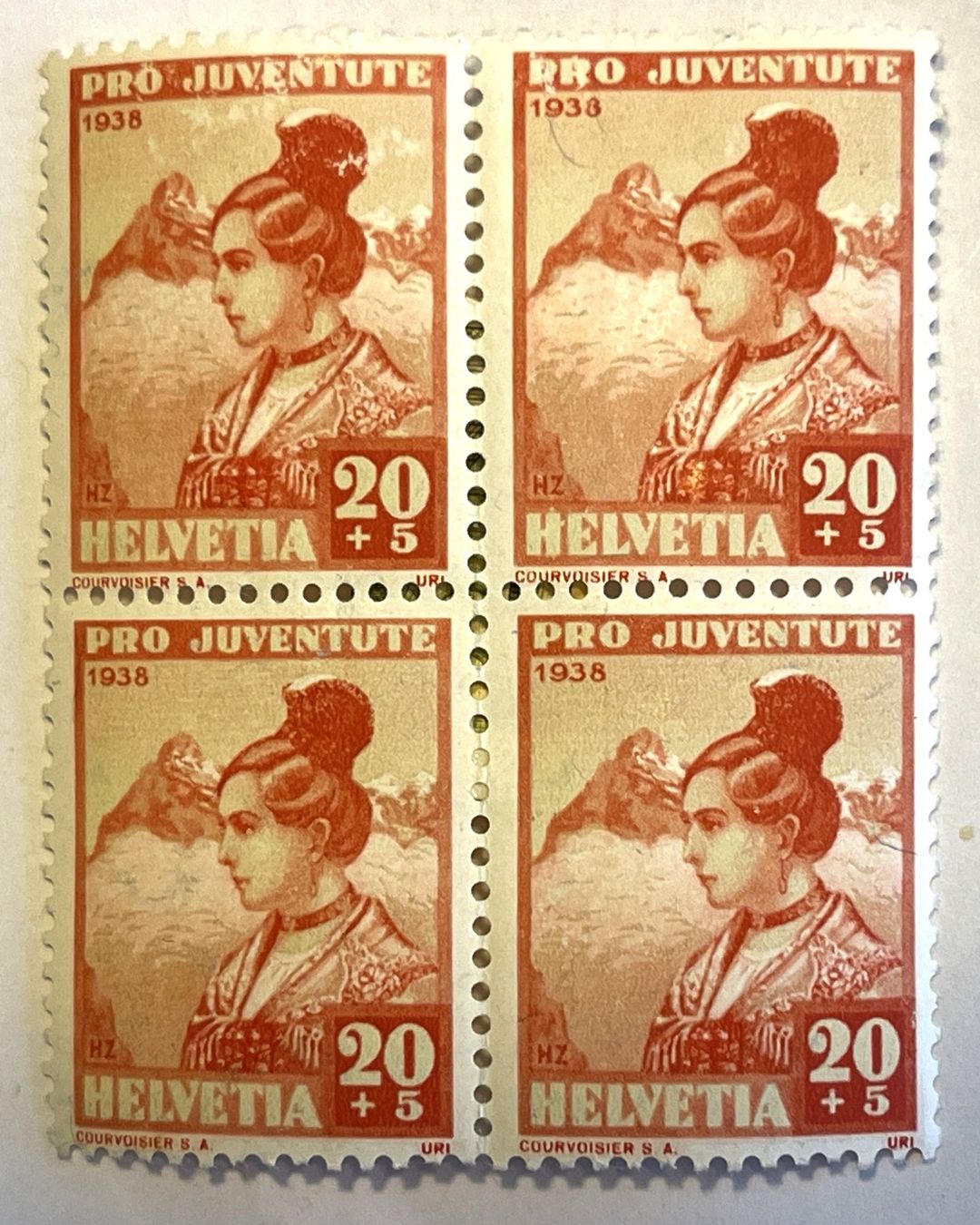 Tutti i francobolli: Pro Juventute 1938 - 4er Blocks – Nuovo (secondo la descrizione) da Oftringen venduto da vuc_frq6 1