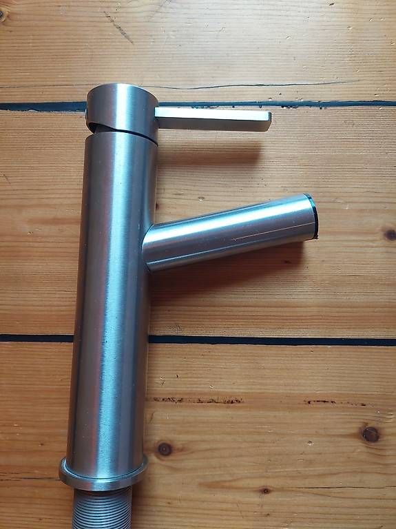 Rubinetteria: Blanco Küchen-Wasserhan Chromstahl – Usato da Altnau venduto da Saemit 4