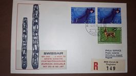 Swissair Zürich - Douala 04.11.1976