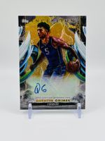Quentin Grimes 44/50 Auto Topps Inception Basketball 2024/25