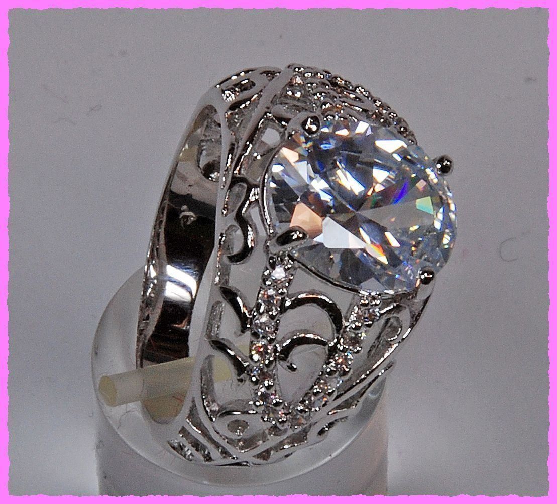 Anelli: Bezaubernder Ring mit Zirkonia – Nuovo e nell'imballaggio originale da Oberglatt ZH venduto da Diamond-Girl 4