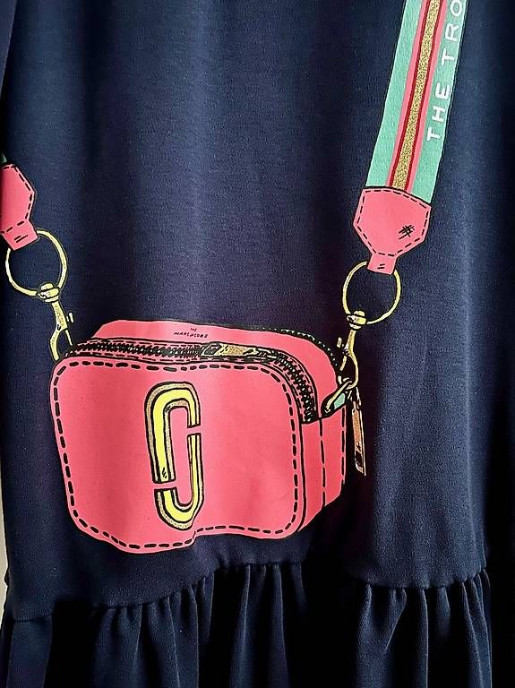 Marc Jacobs Vestiti & Gonne: Robe marine, manches longues, Marc Jacobs, 12 ans – Nuovo (secondo la descrizione) da Genève venduto da anam44 1