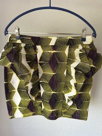 Jupe Zara effet Wax