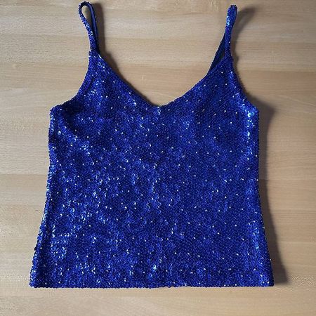 Top mit Pailletten, NEU