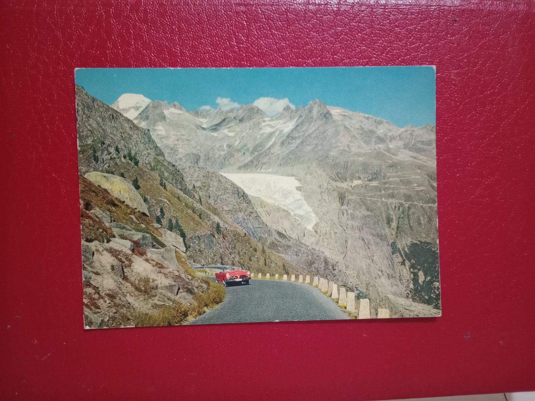 Cartes postales: Grimsel Pass Rhonegletscher Sportauto – D'occasion à Küttigen par Melisch1000