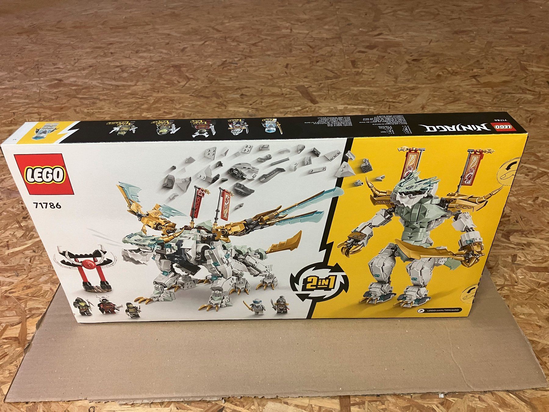 Lego Kit di costruzioni: LEGO Ninjago 71786 Zanes Eisdrache NEU – Nuovo e nell'imballaggio originale da Riehen venduto da AUMO_R 1