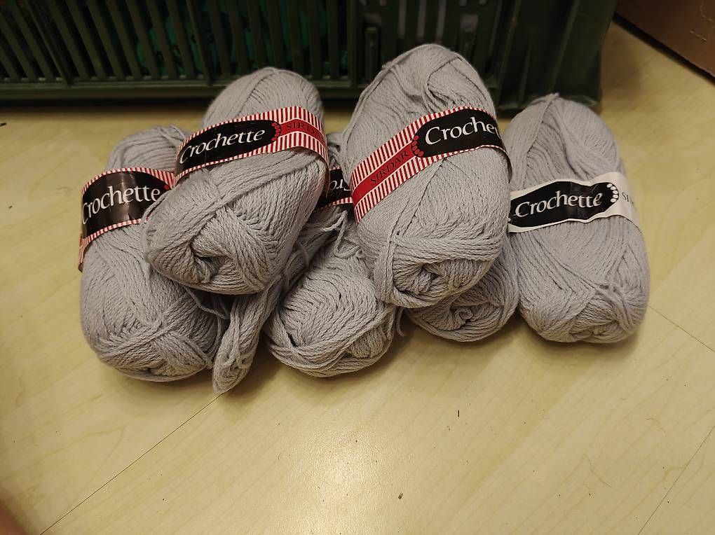 Lana: Crochette Wolle grau – Usato da Schiers venduto da ver_ddm2