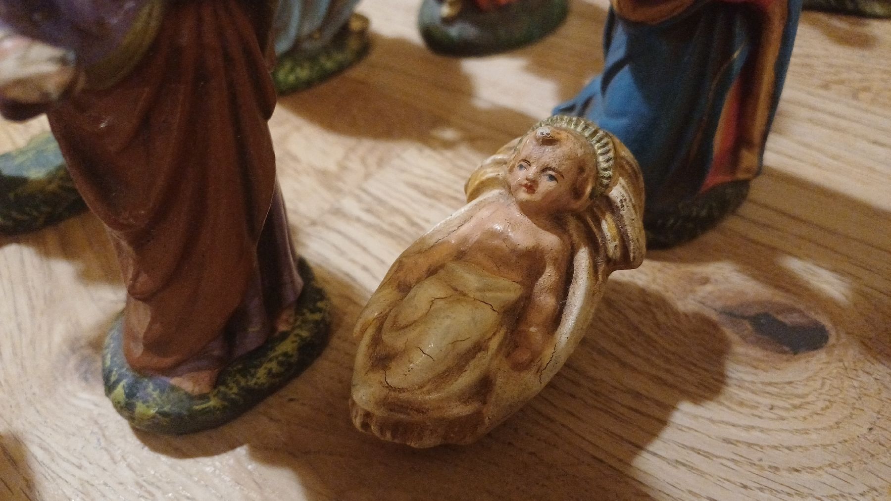 Statuette: Schöne Antike Krippenfiguren – Usato da Flawil venduto da Naphtali 7