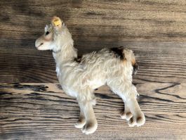 Original STEIFF Lama Stofftier Sammelfigur